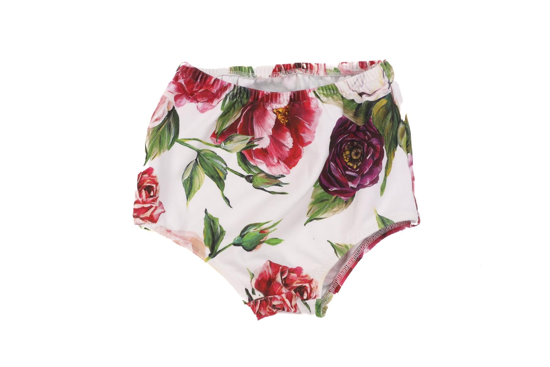 DOLCE & GABBANA PINK BABY GIRL DRESS AND BLOOMERS SET 12-18 MONTHS