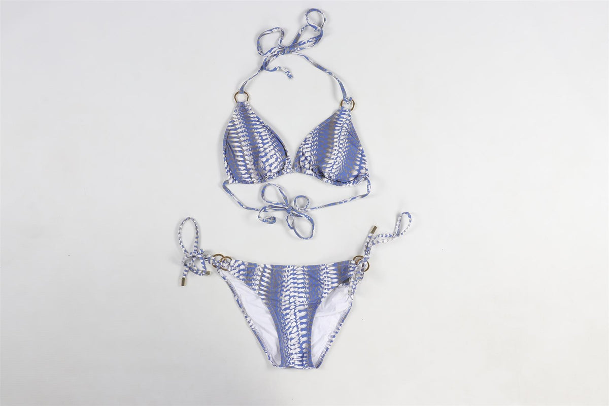 MELISSA ODABASH BLUE BIKINI UK 10-14