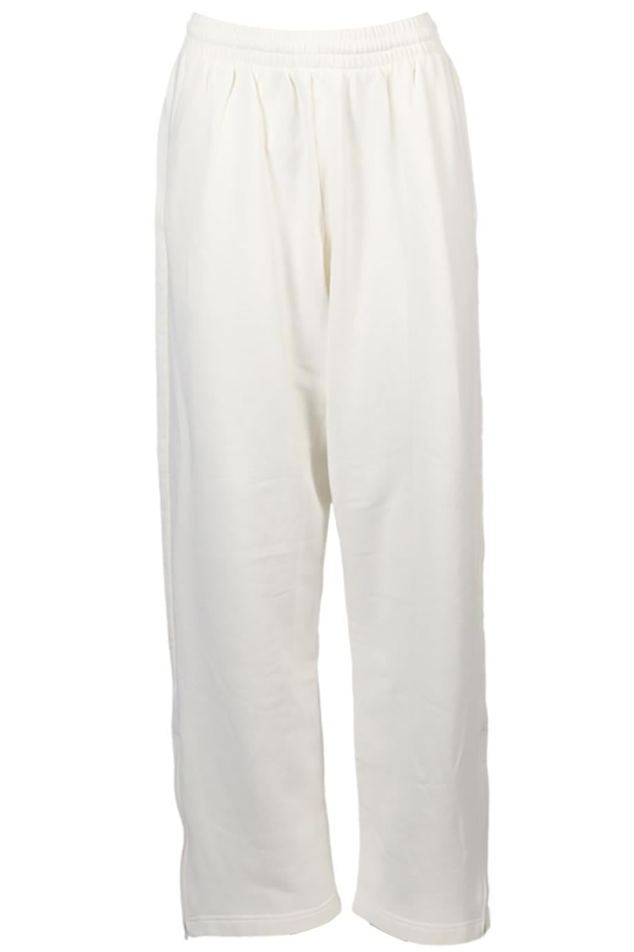 WARDROBE NYC + HAILEY BIEBER COTTON WIDE LEG PANTS XSMALL