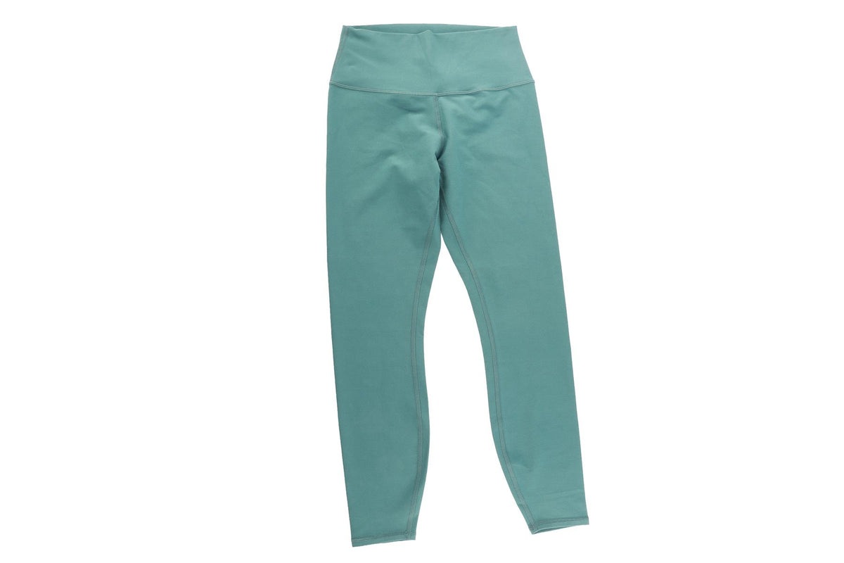 ALO GREEN SPANDEX LEGGINGS SMALL