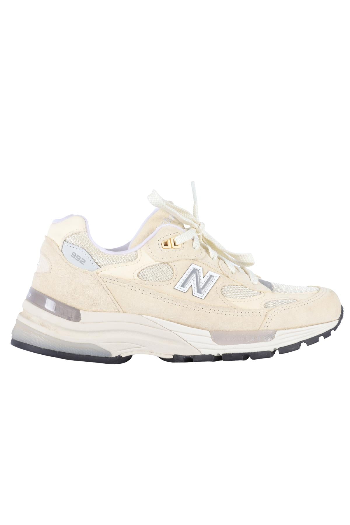 NEW BALANCE CREAM 992 SUEDE SNEAKERS EU 38.5 UK 5.5 US 6