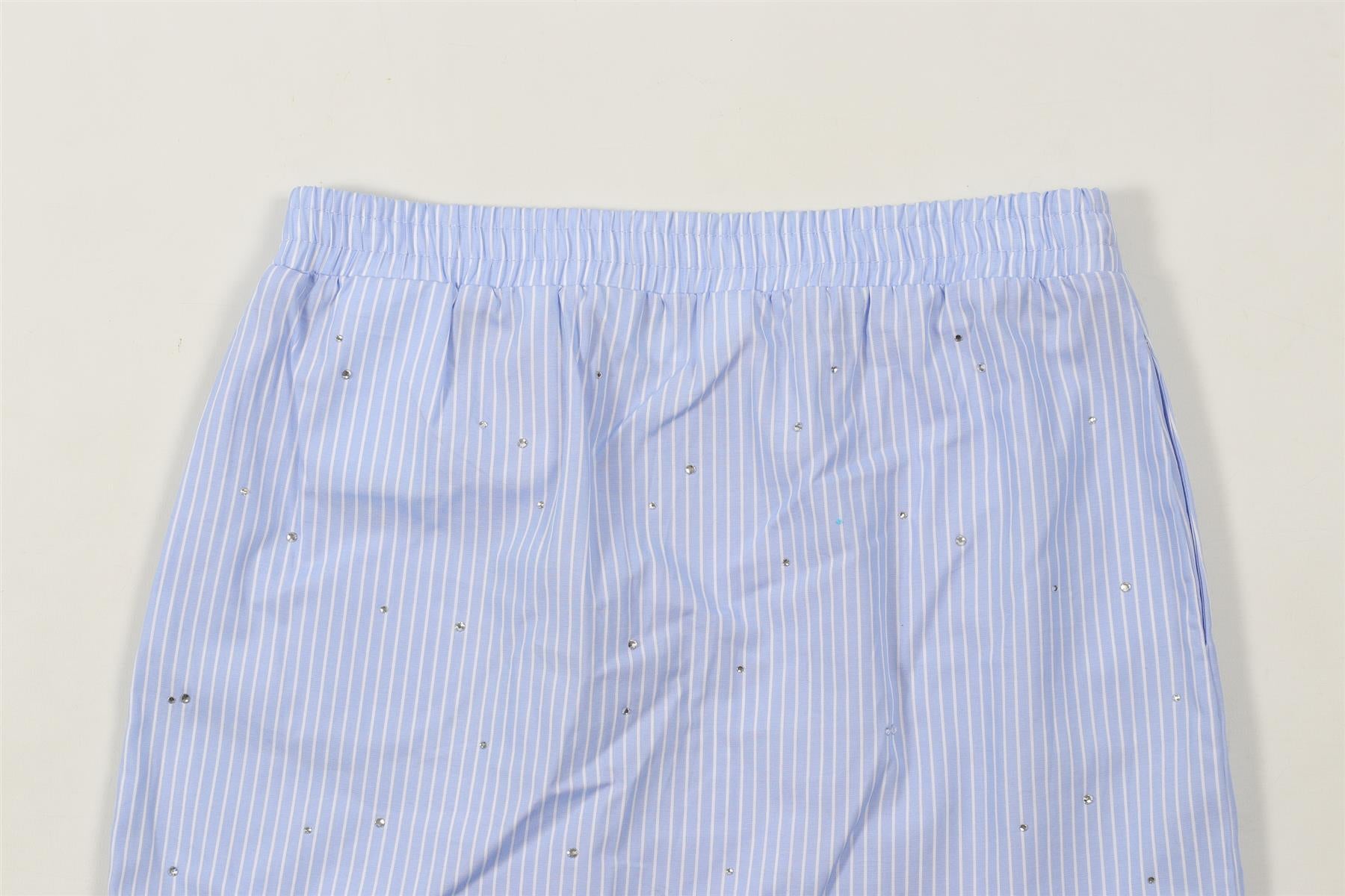 PALM ANGELS BLUE KIDS GIRLS SKIRT 12 YEARS