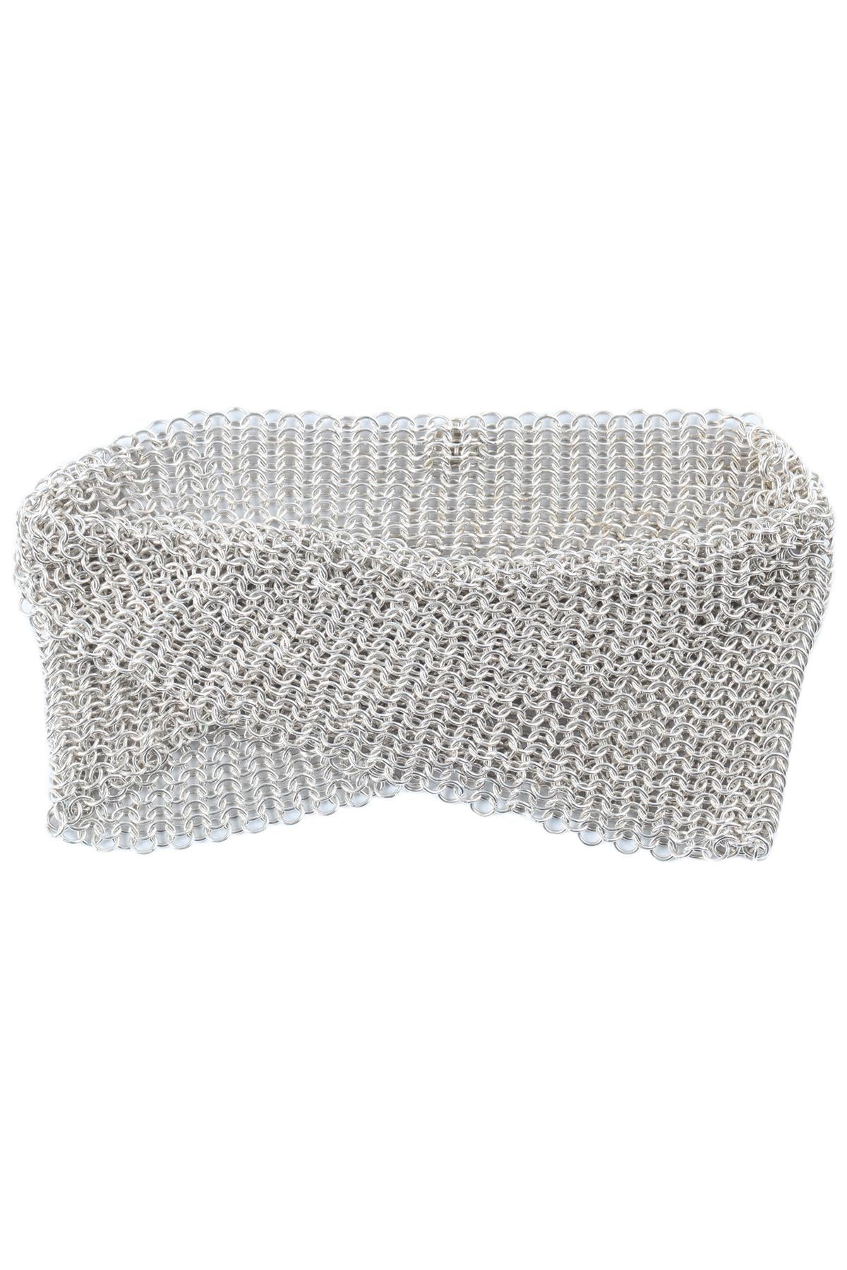 TIFFANY & CO. + ELSA PERETTI STERLING SILVER CHAINMAIL BRACELET