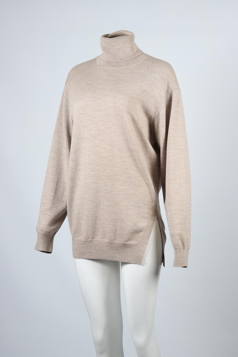 IRO WOOL TURTLENECK SWEATER MEDIUM