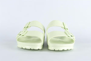 BIRKENSTOCKS GREEN KIDS GIRLS RUBBER SANDALS EU 35 UK 2.5 US 3.5