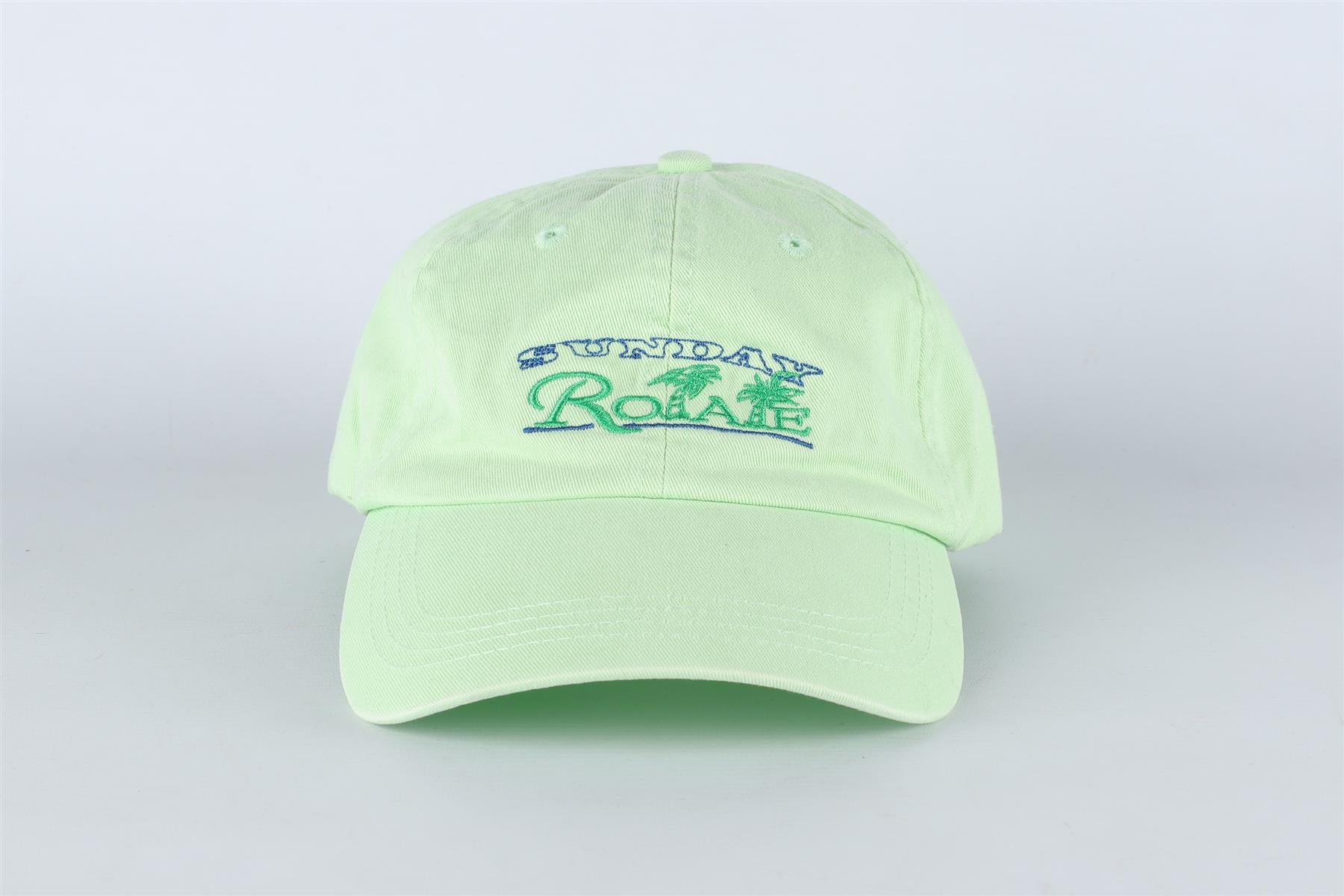 ROTATE BIRGER CHRISTENSEN GREEN COTTON BASEBALL CAP ONE SIZE