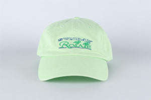 ROTATE BIRGER CHRISTENSEN GREEN COTTON BASEBALL CAP ONE SIZE