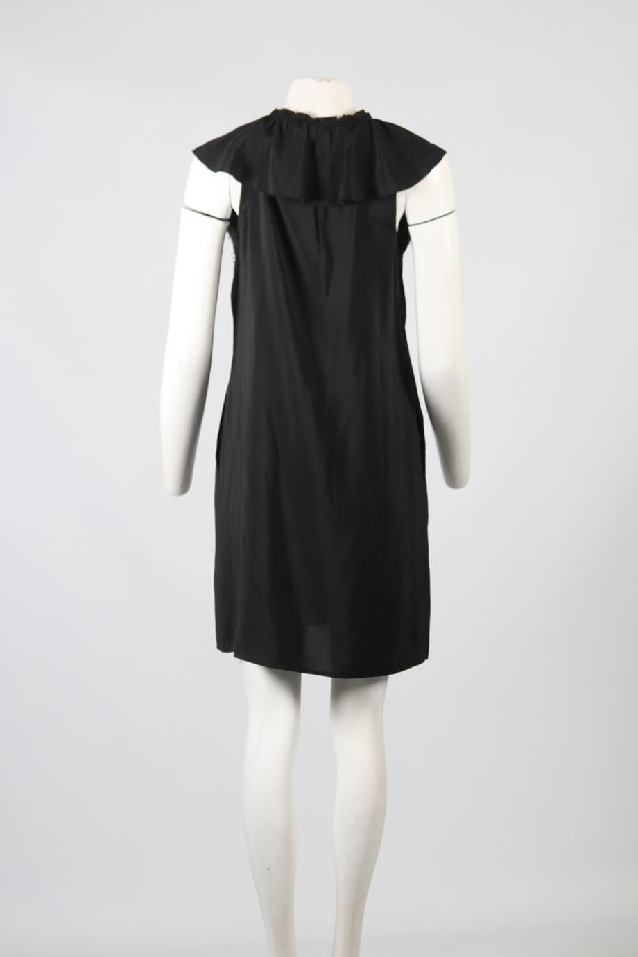 RAQUEL ALLEGRA SILK MIDI DRESS 1 UK 10-12