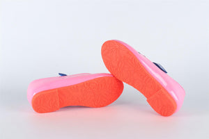 SOPHIA WEBSTER PINK KIDS GIRLS LEATHER SHOES EU 24 UK 7 US 8