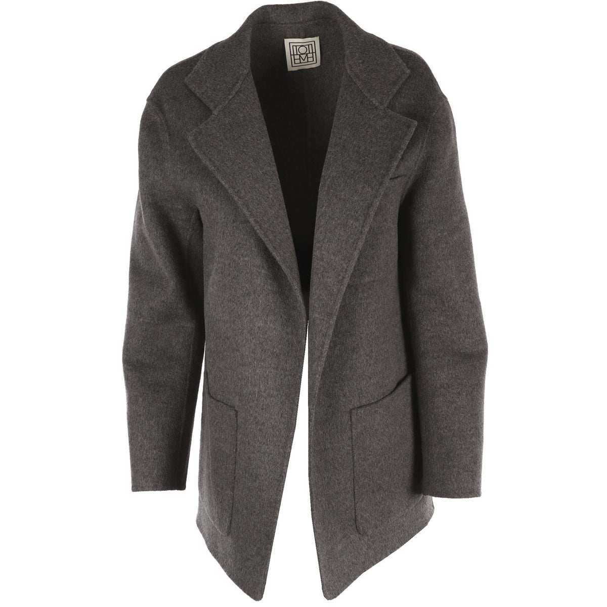 TOTEME GREY WOOL JACKET DE 34 UK 8