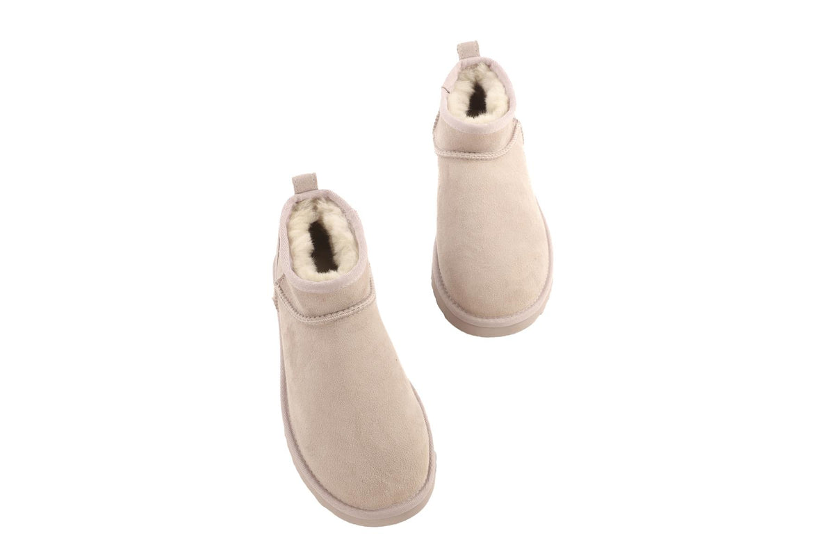 UGG PURPLE SUEDE ANKLE BOOTS EU 37 UK 4 US 6