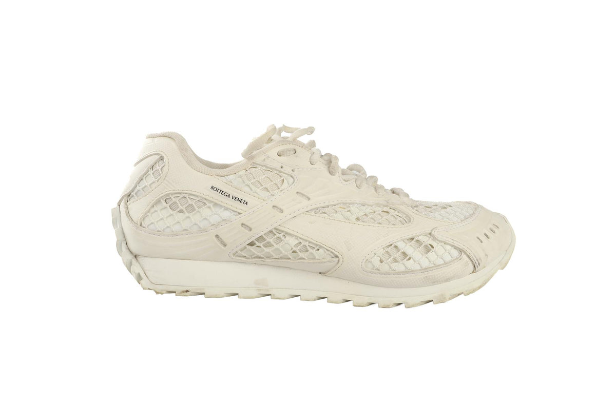 BOTTEGA VENETA WHITE ORBIT RUBBER SNEAKERS EU 39 UK 6 US 9