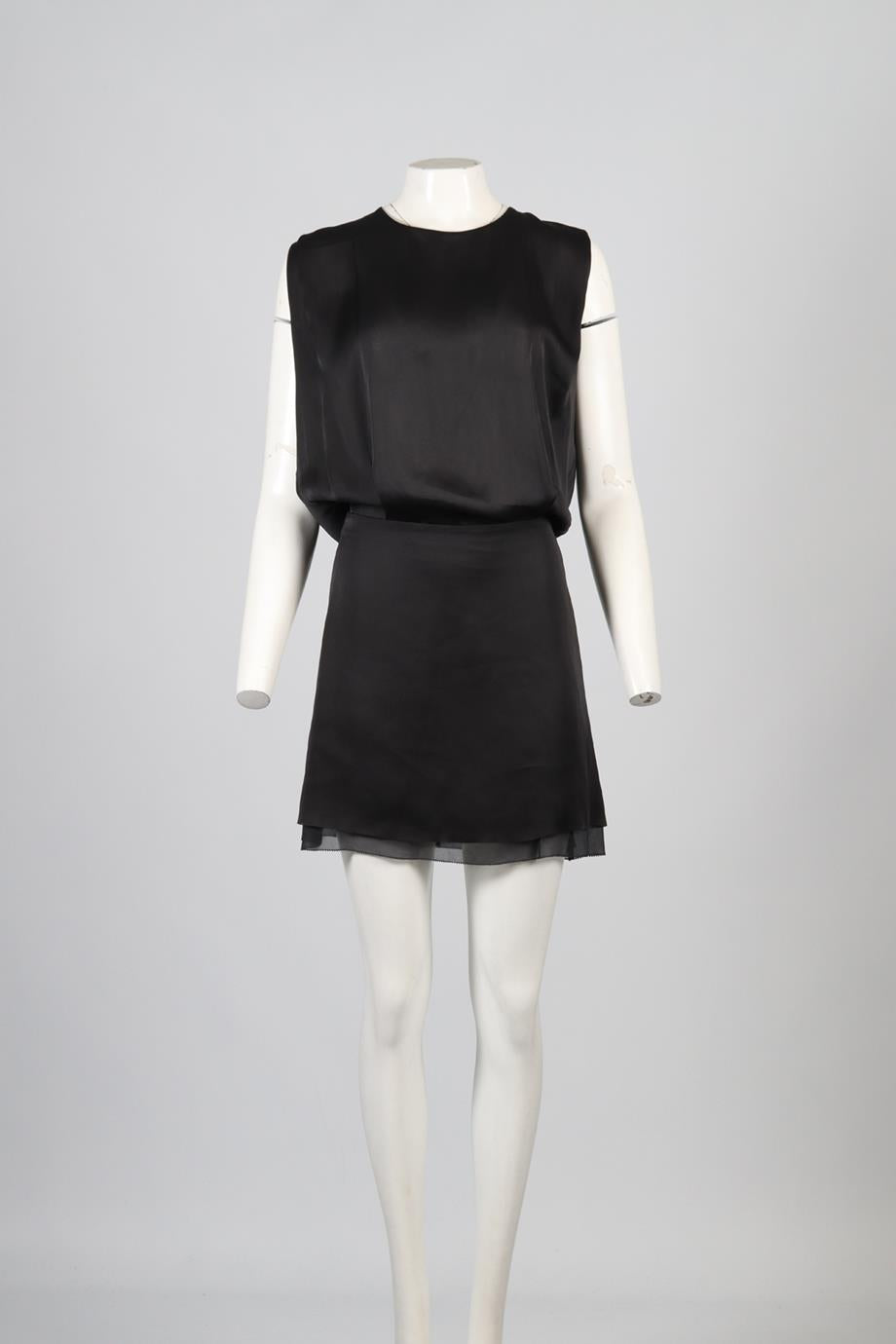 ACNE STUDIOS SILK MINI DRESS EU 34 UK 8