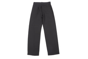CHLOÉ BLACK CREPE STRAIGHT LEG PANTS FR 36 UK 8
