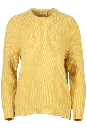 CHLOÉ WOOL AND CASHMERE BLEND SWEATER MEDIUM