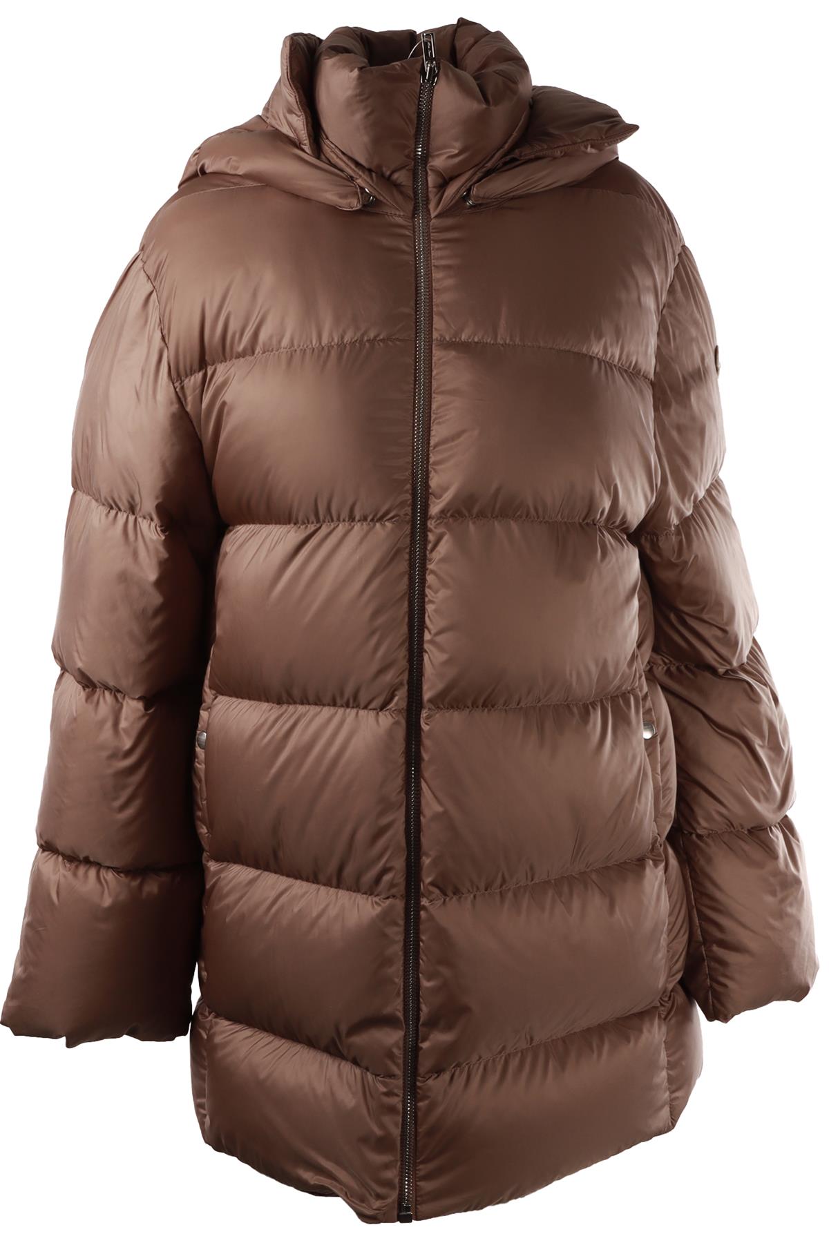 GREY PADDED DOWN COAT