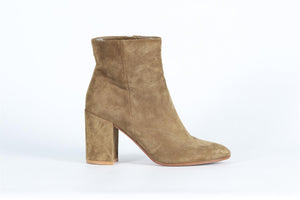 GIANVITO ROSSI SUEDE ANKLE BOOTS EU 37.5 UK 4.5 US 7.5