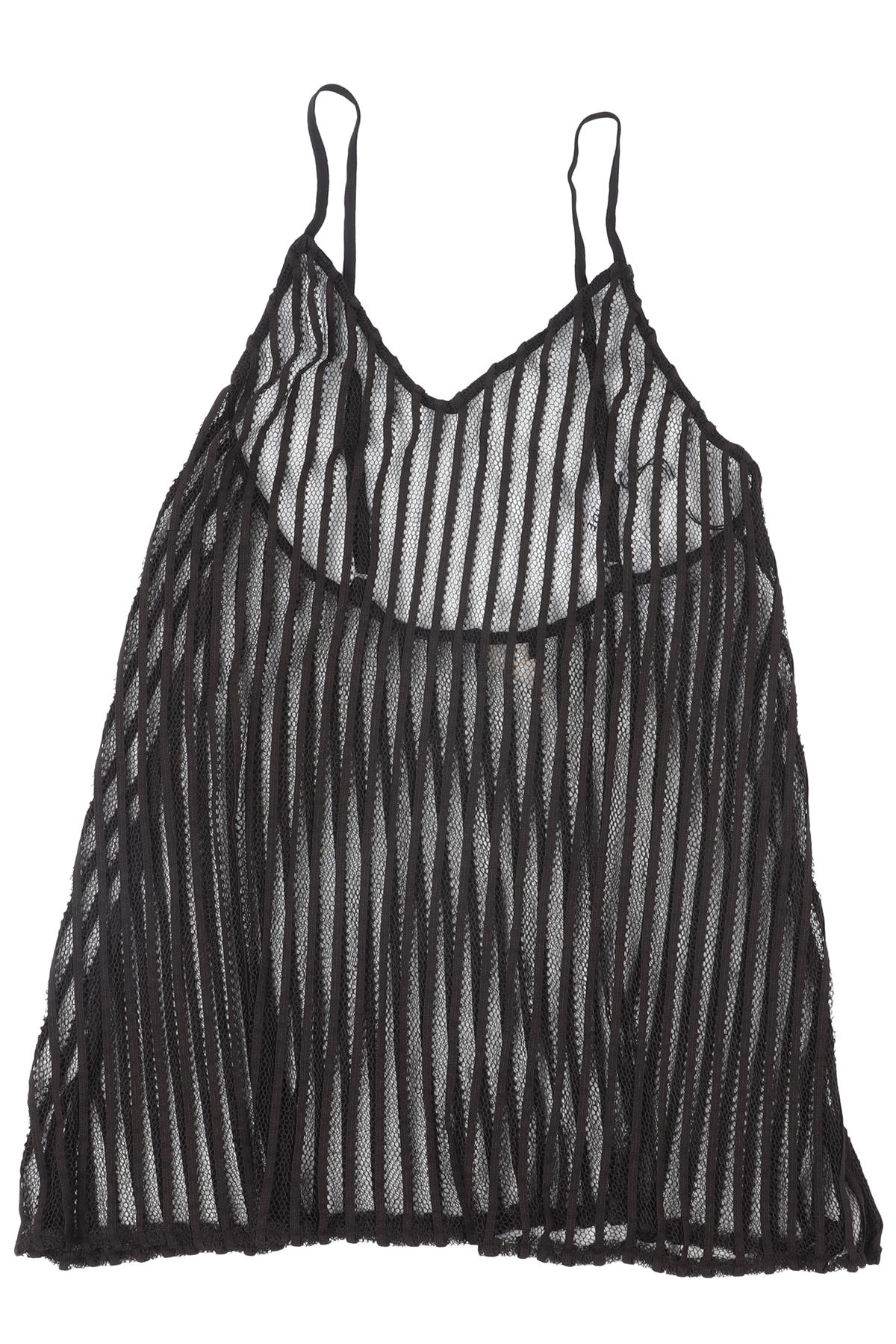 JADE SWIM BLACK CROCHET TOP UK 6