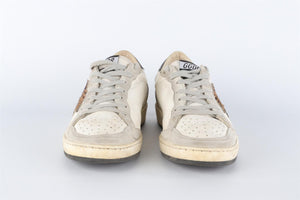 GOLDEN GOOSE WHITE SUPER STAR LEATHER SNEAKERS EU 40 UK 7 US 10