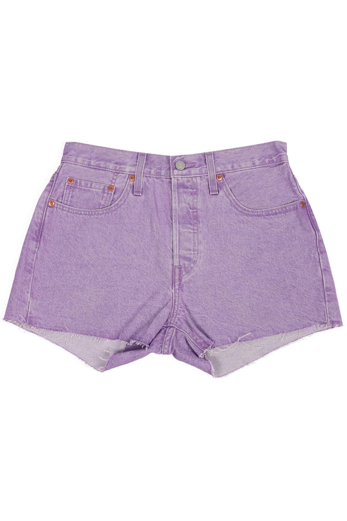 LEVI'S HIGH RISE DENIM SHORTS W28 UK 10