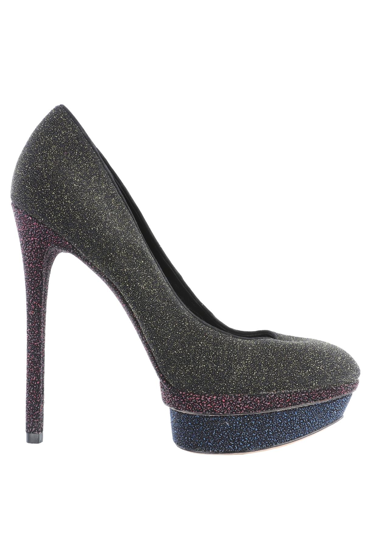 BRIAN ATWOOD MULTI FABRIC PLATFORM PUMPS