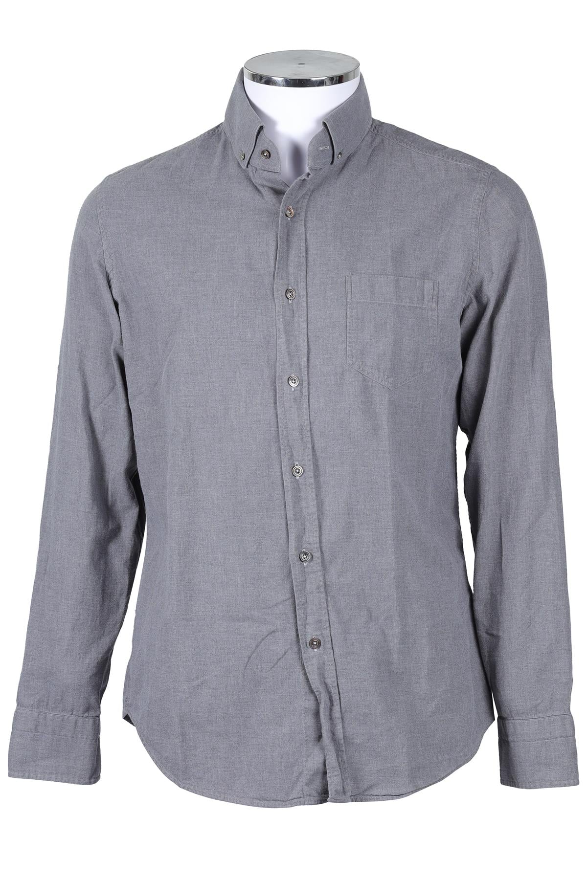 TOM FORD GREY MEN'S COTTON SHIRT UK/US CHEST 40