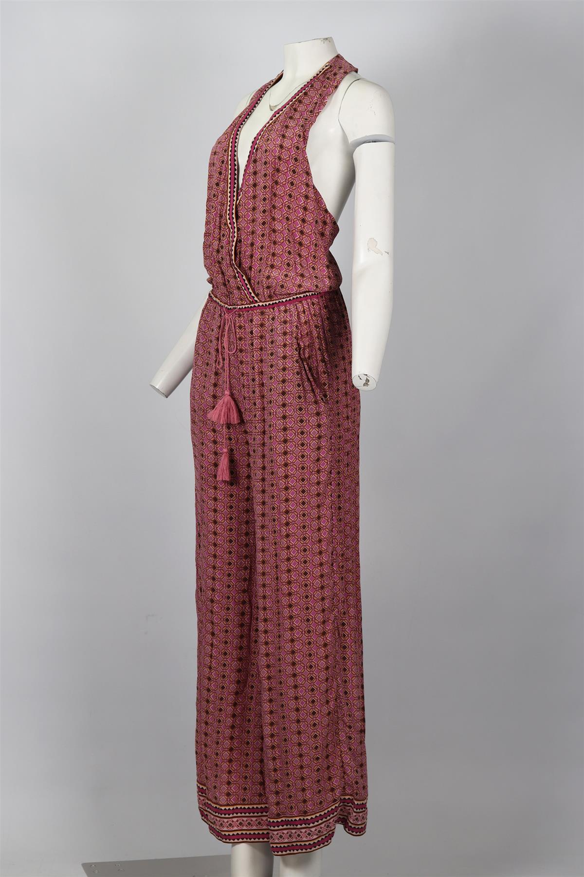 TALITHA SILK JUMPSUIT MEDIUM