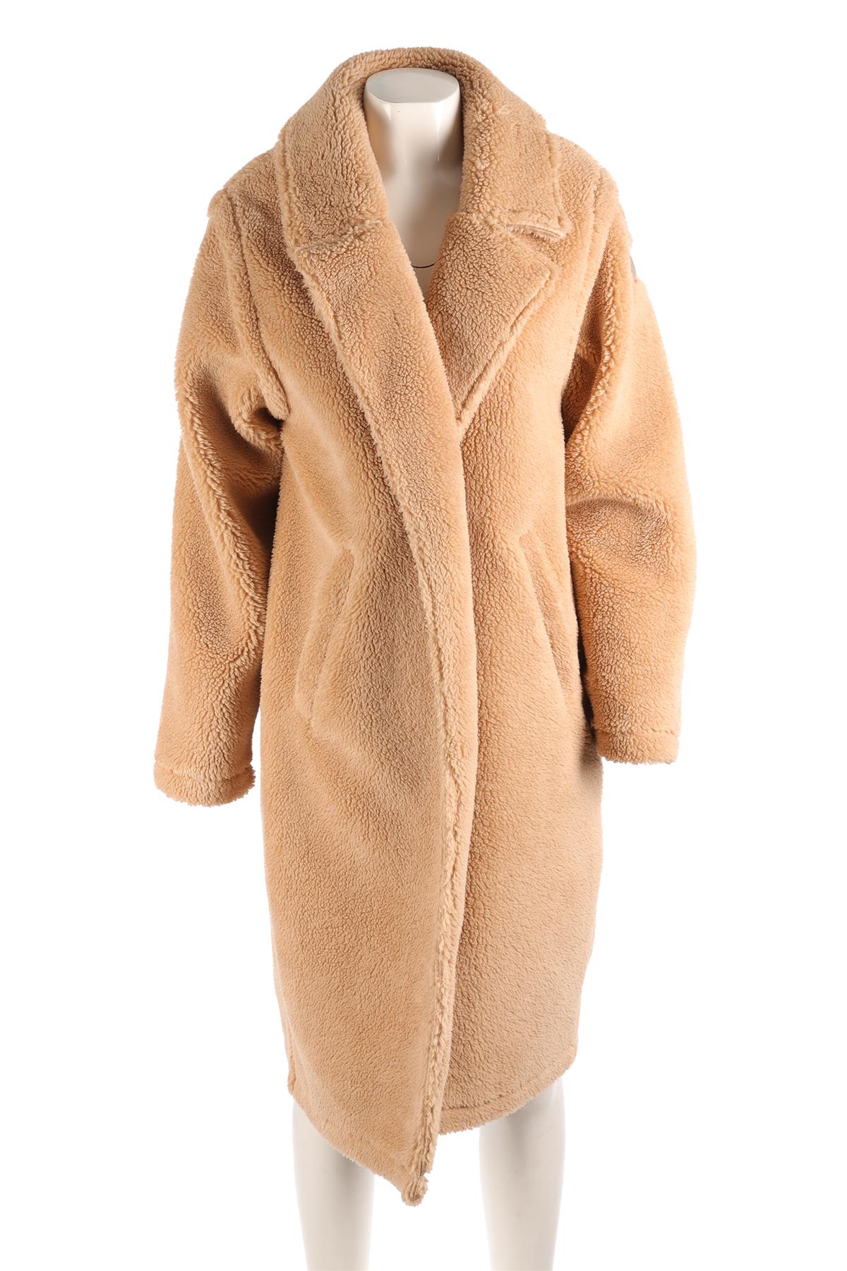ALO YOGA TAN TEDDY COAT XSMALL