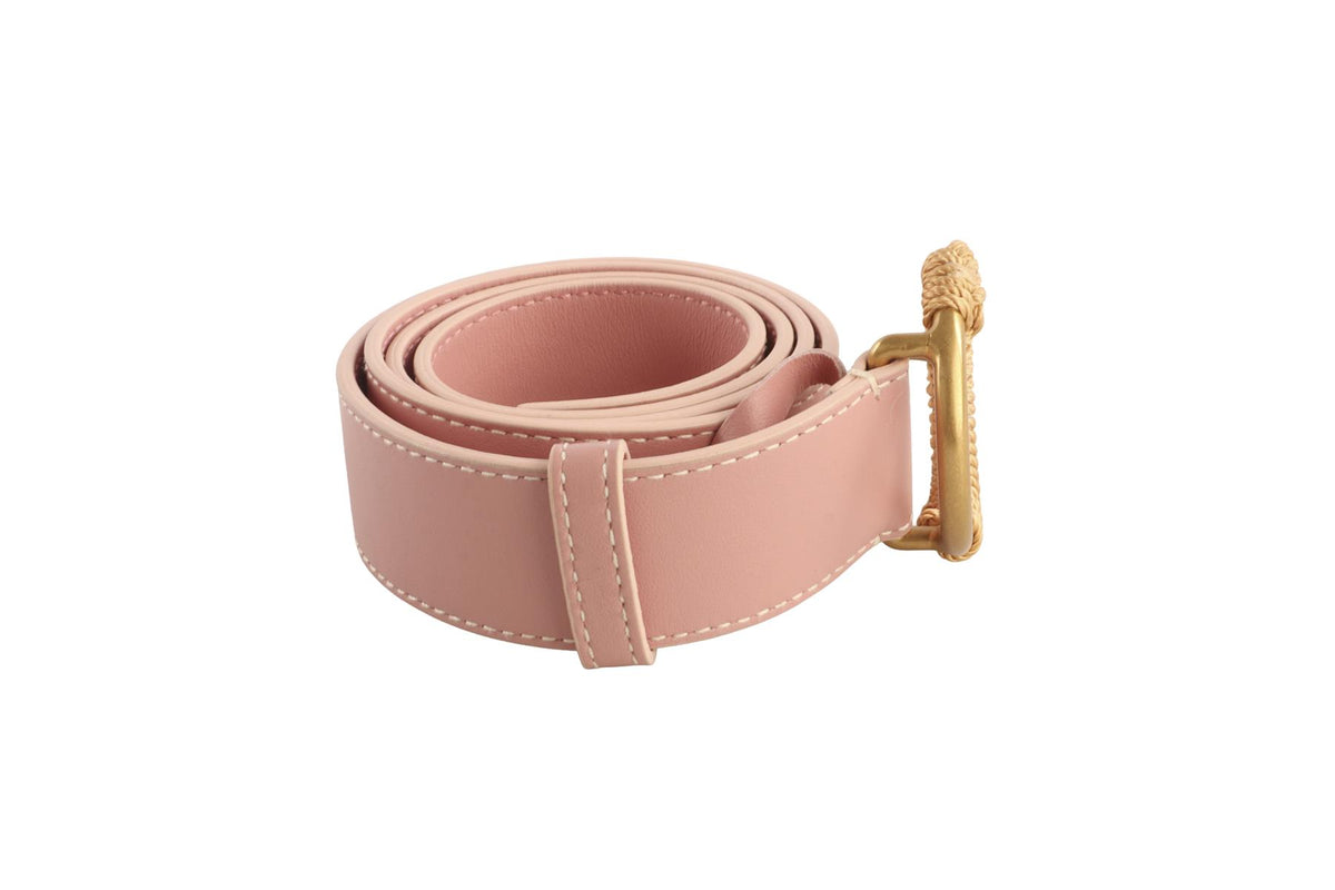 ROKSANDA PINK LEATHER WAIST BELT SMALL