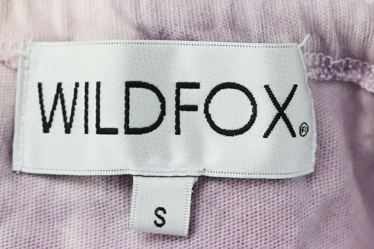 WILDFOX TIE DYED STRETCH COTTON JUMPSUIT SMALL