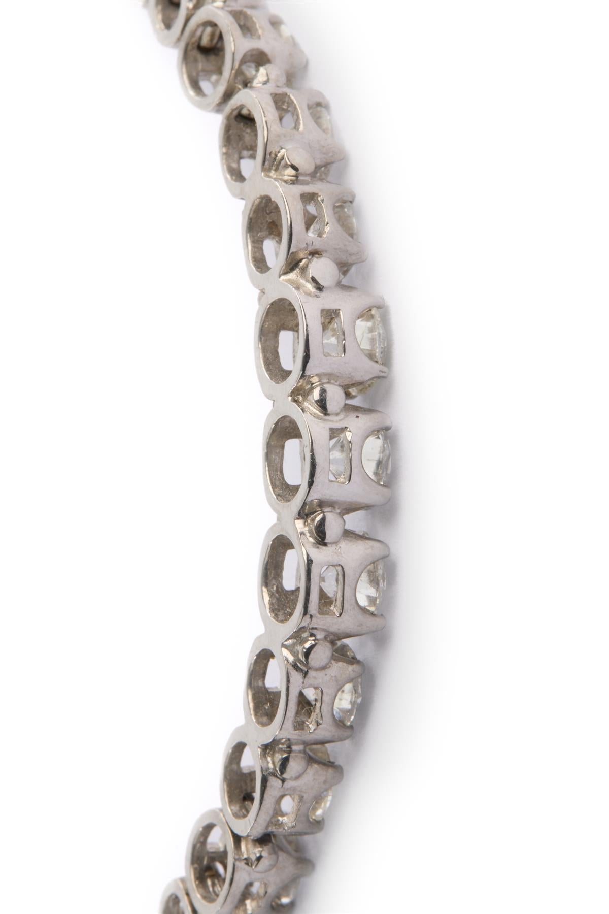 14K WHITE GOLD 11.5CTS DIAMOND NECKLACE