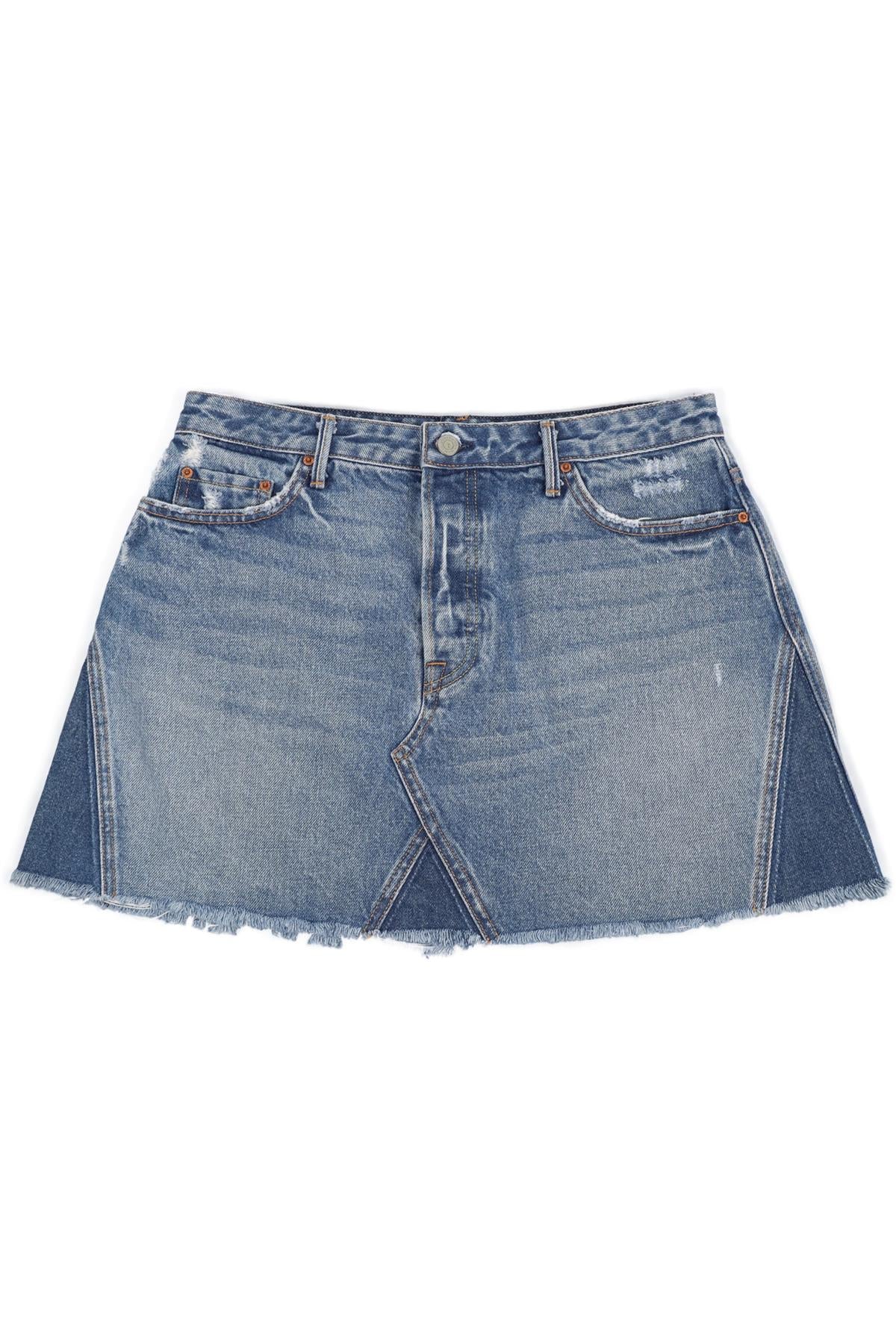 GRLFRND DENIM MINI SKIRT W30 UK12