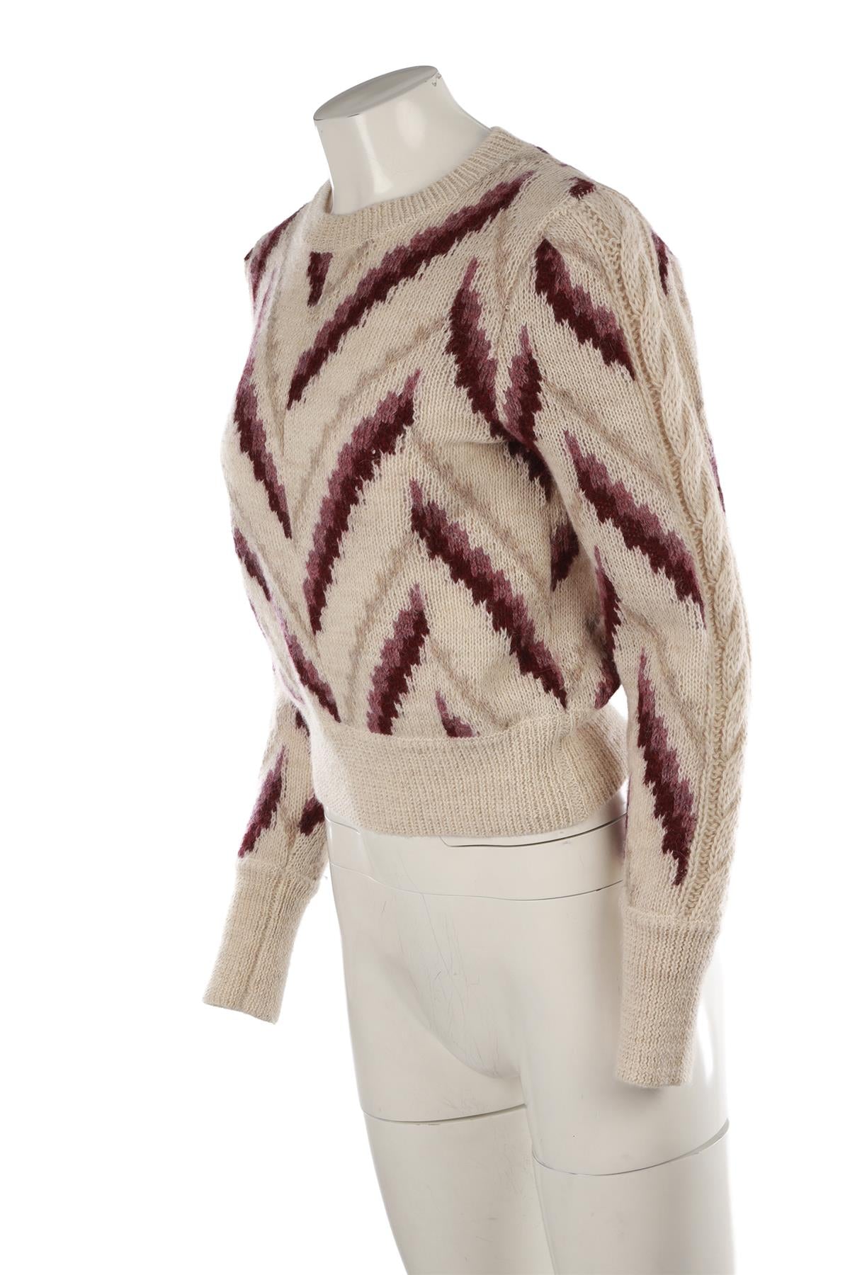 CREAM ALPACA SWEATER