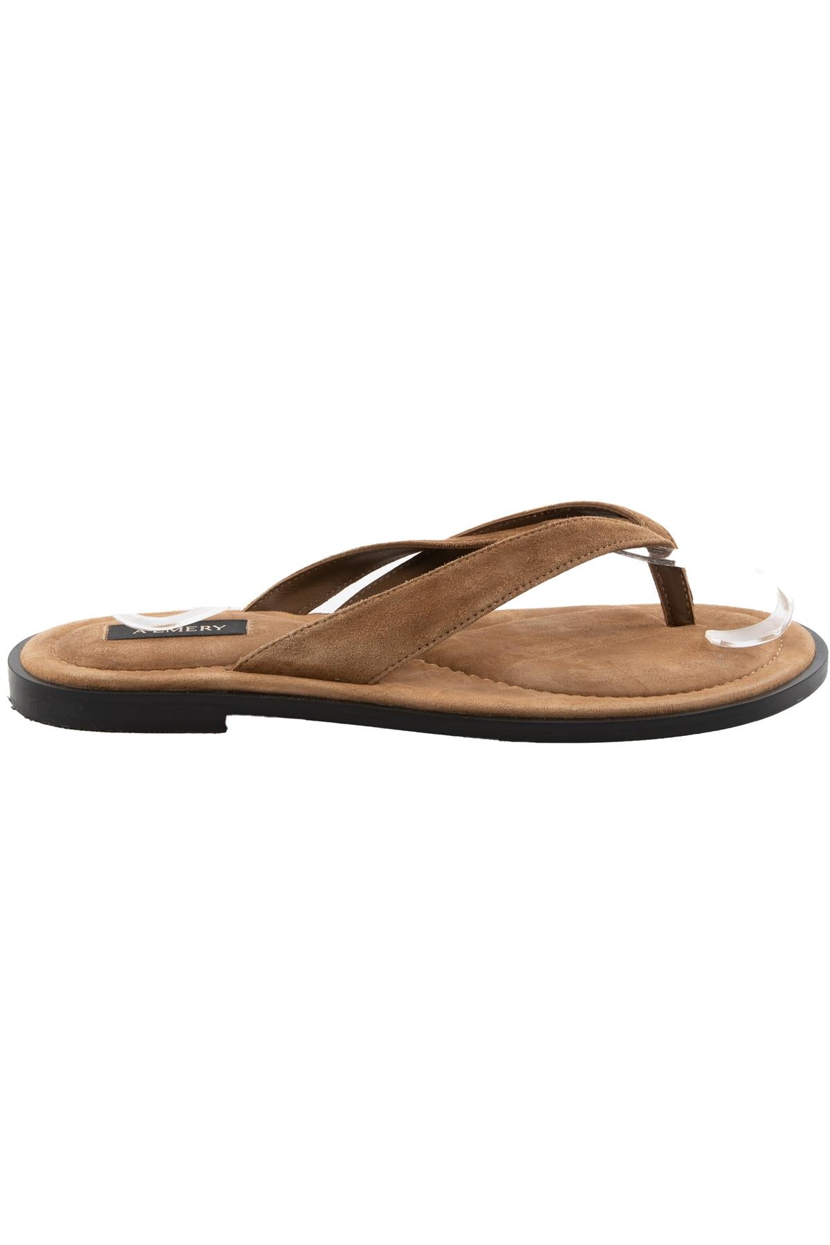 A.EMERY BROWN MORGAN SUEDE FLIP FLOPS EU 38 UK 5 US 8