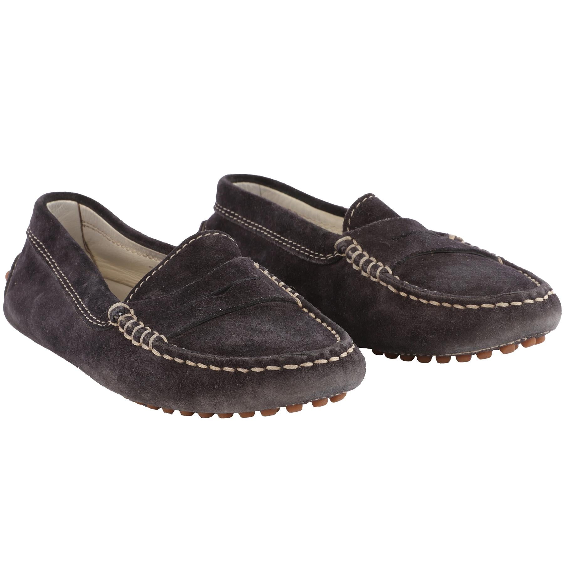 TODDS NAVY KIDS BOYS LOAFERS EU 29 UK 10.5 US 11.5