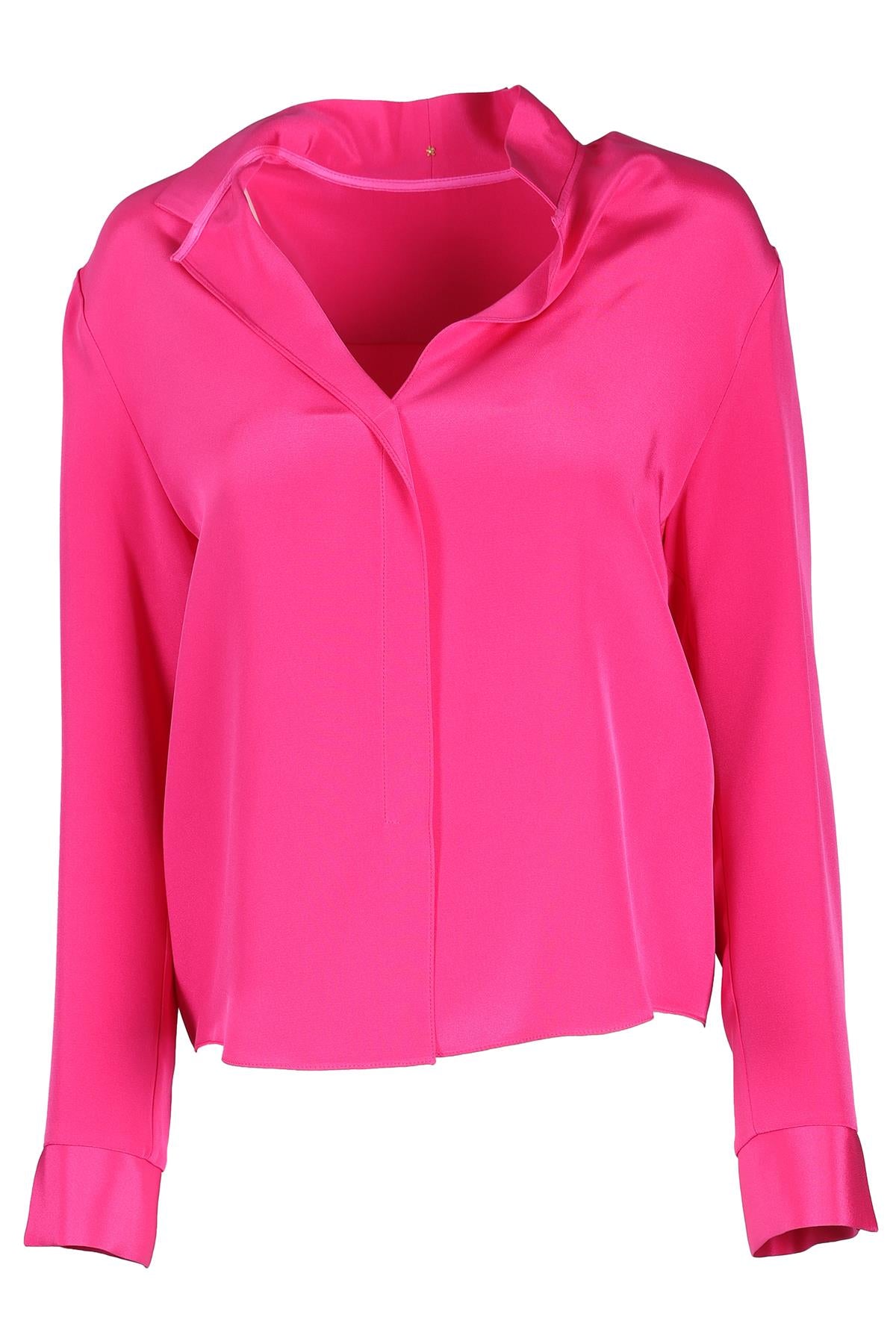 A'MAREE'S PINK SILK TOP MEDIUM