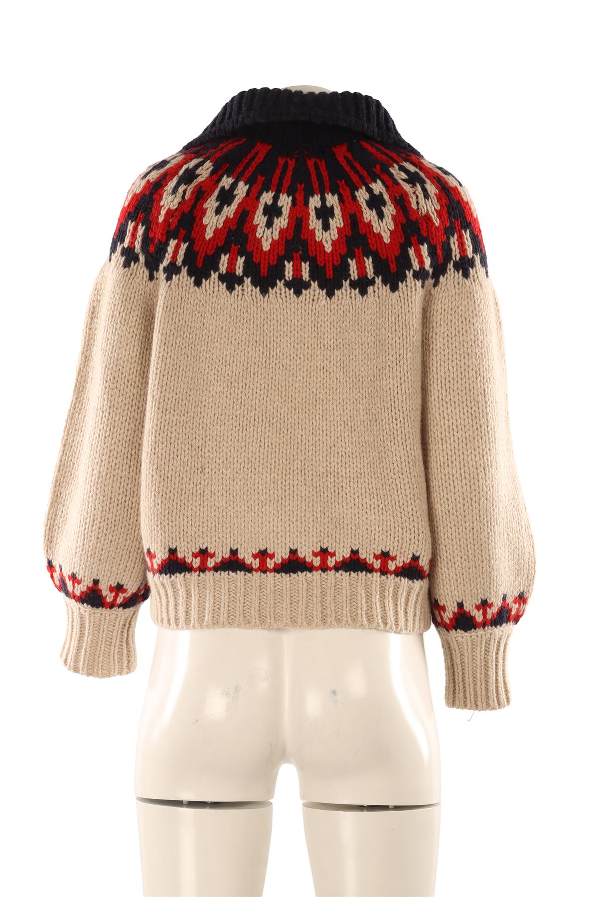 THE GREAT MULTI WOOL CARDIGAN SMALL