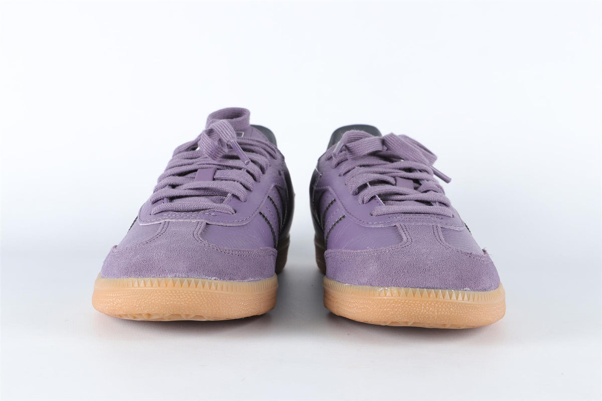 ADIDAS PURPLE SAMBA SHADOW VIOLET CARBON SNEAKERS EU 40 UK 6.5 US 8