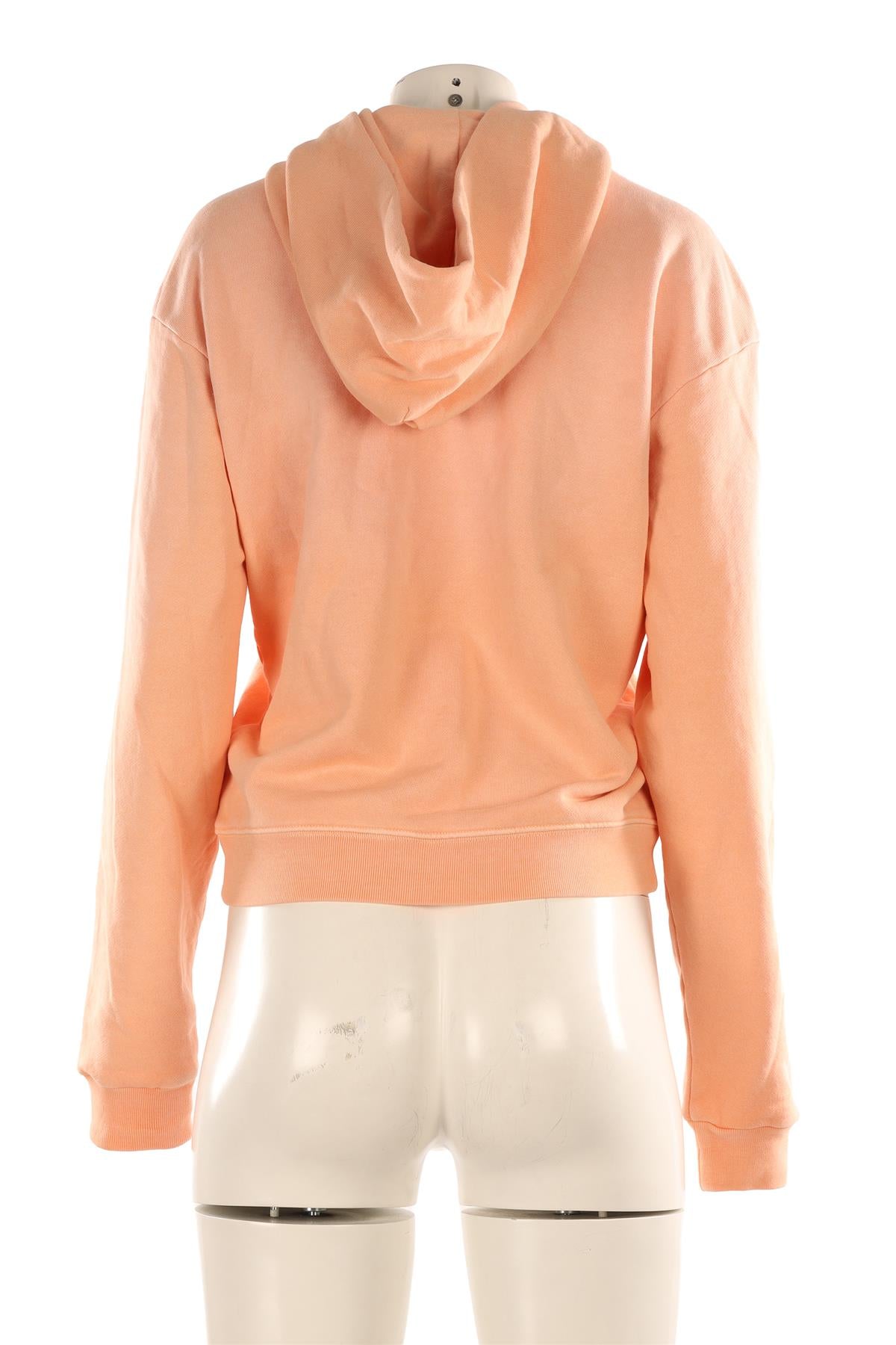 ORANGE COTTON HOODIE