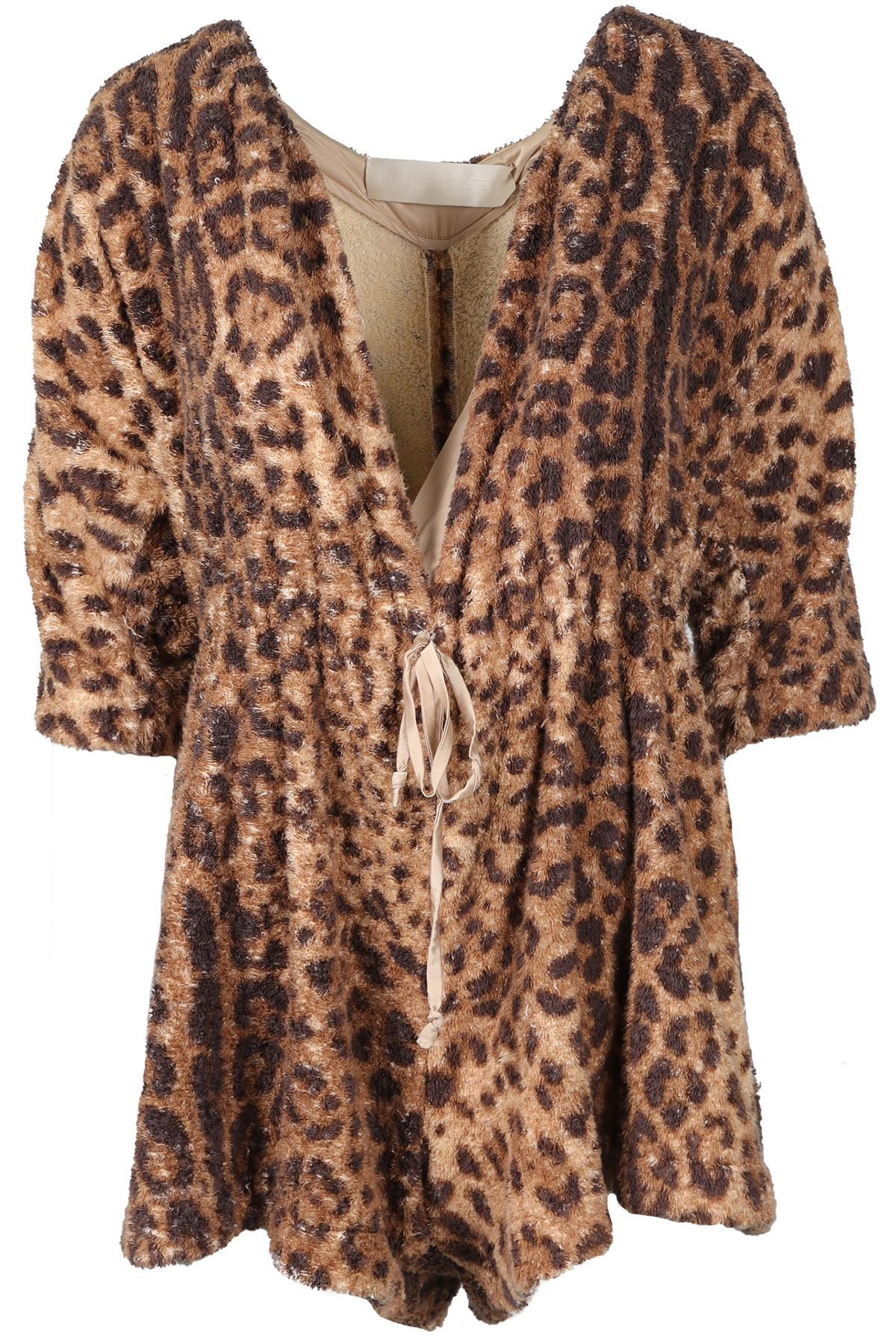 EMILIA WICKSTEAD BROWN TERRY PLAYSUIT XSMALL