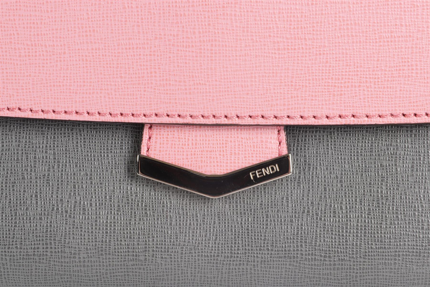 FENDI MULTI DEMI JOUR LEATHER SHOULDER BAG
