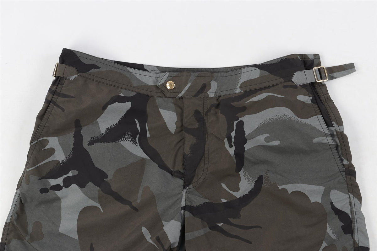 TOM FORD GREEN MEN'S SWIM SHORTS IT 50 UK 34
