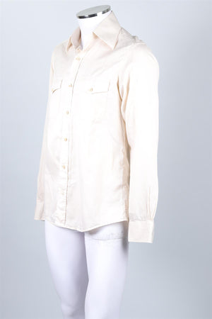 TOM FORD CREAM MEN'S COTTON SHIRT UK/US CHEST 40