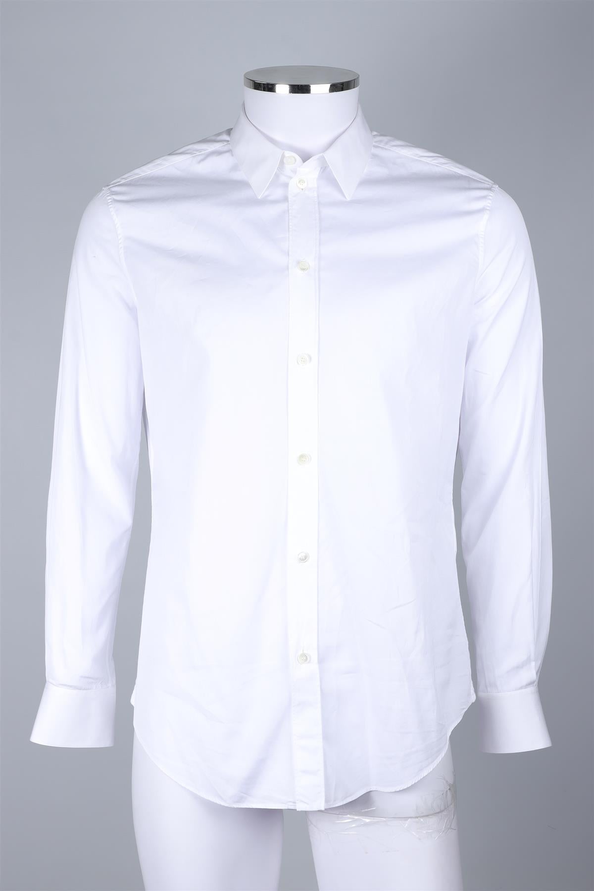 CELINE WHITE MEN'S COTTON SHIRT UK/US CHEST 38