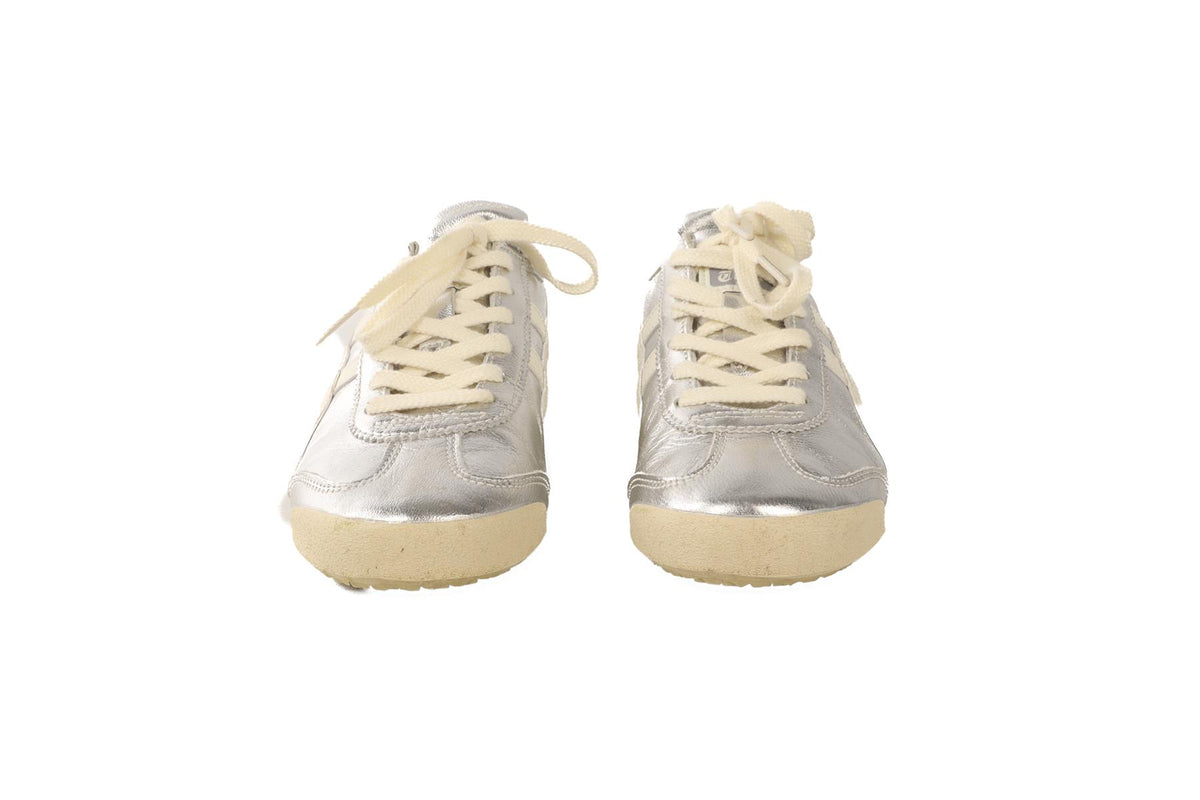 ONITSUKA TIGER SILVER MEXICO 66 SILVER OFF WHITE SNEAKERS EU 38 UK 4.5 US 5.5