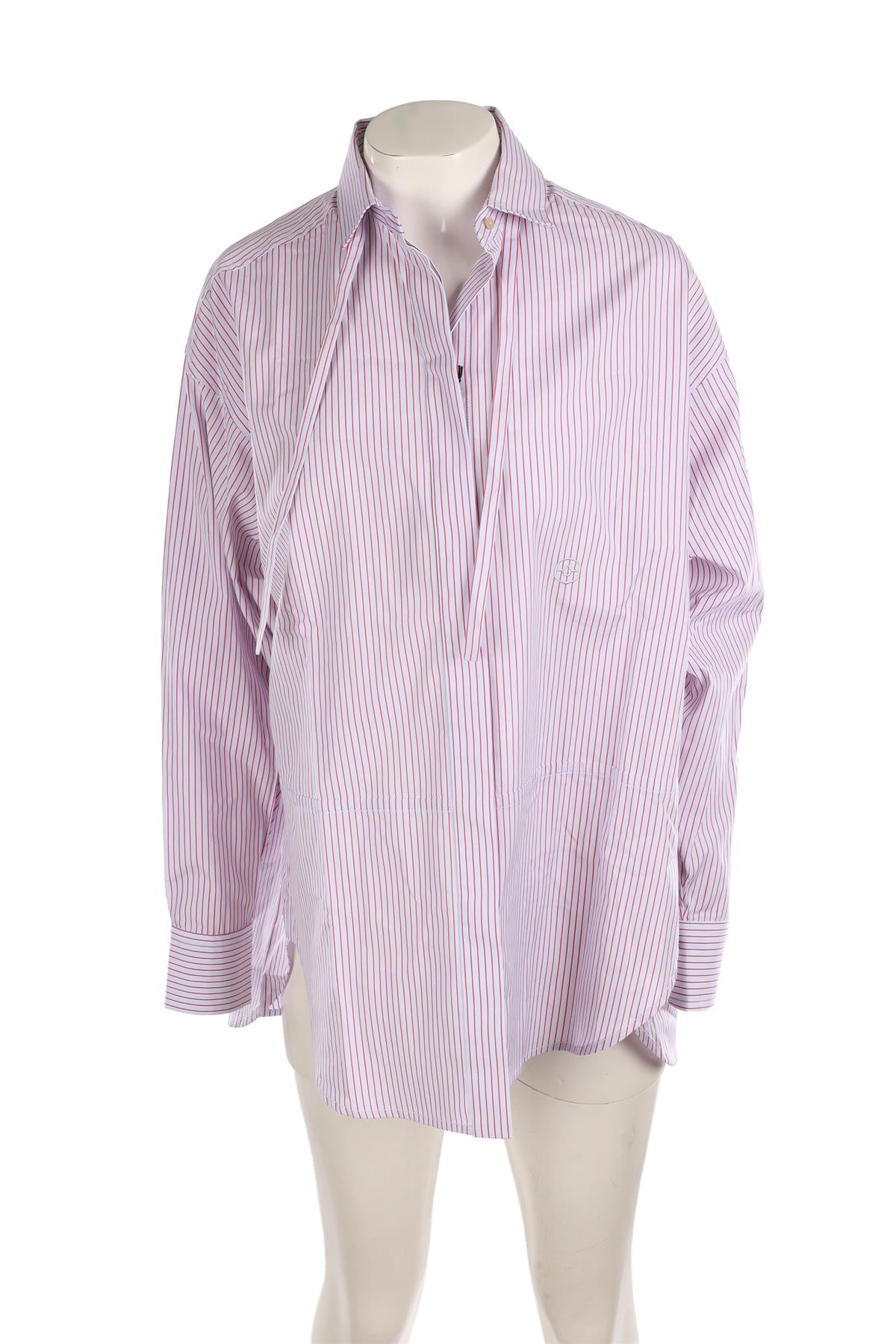 RÙADH BLUE COTTON SHIRT XSMALL