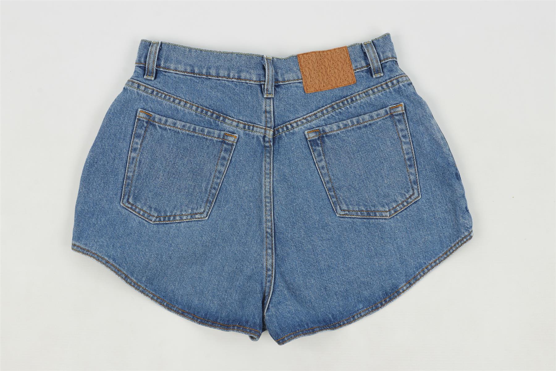 MAGDA BUTRYM BLUE DENIM SHORTS FR 38 UK 10