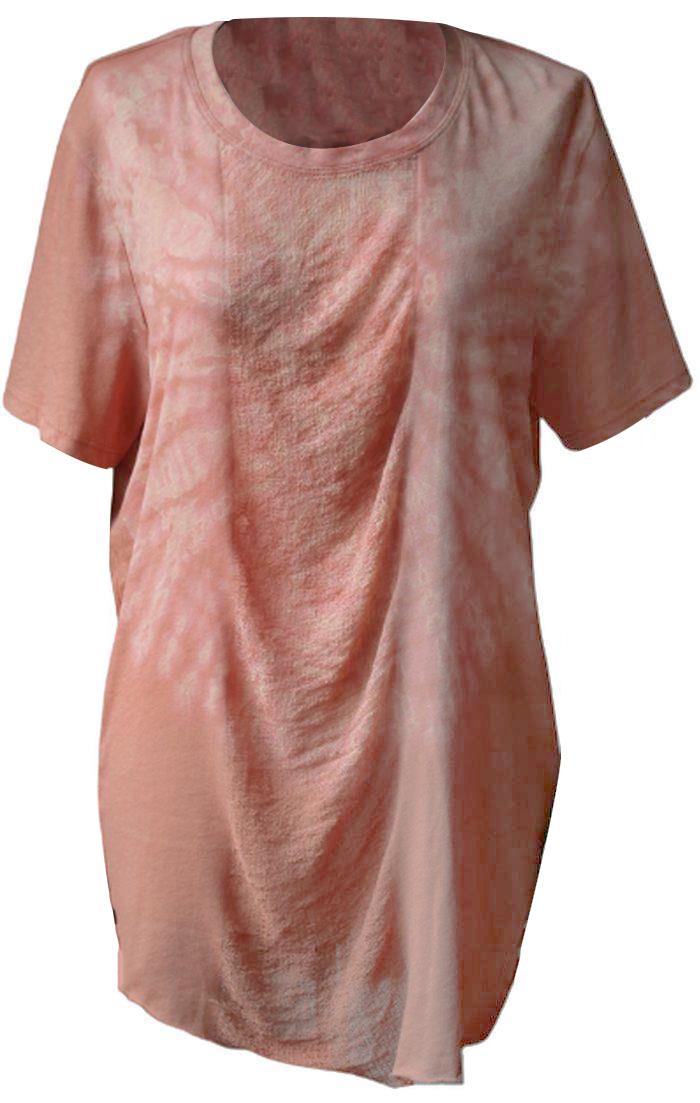 RAQUEL ALLEGRA MEN'S DISTRESSED TEE 1 UK 8