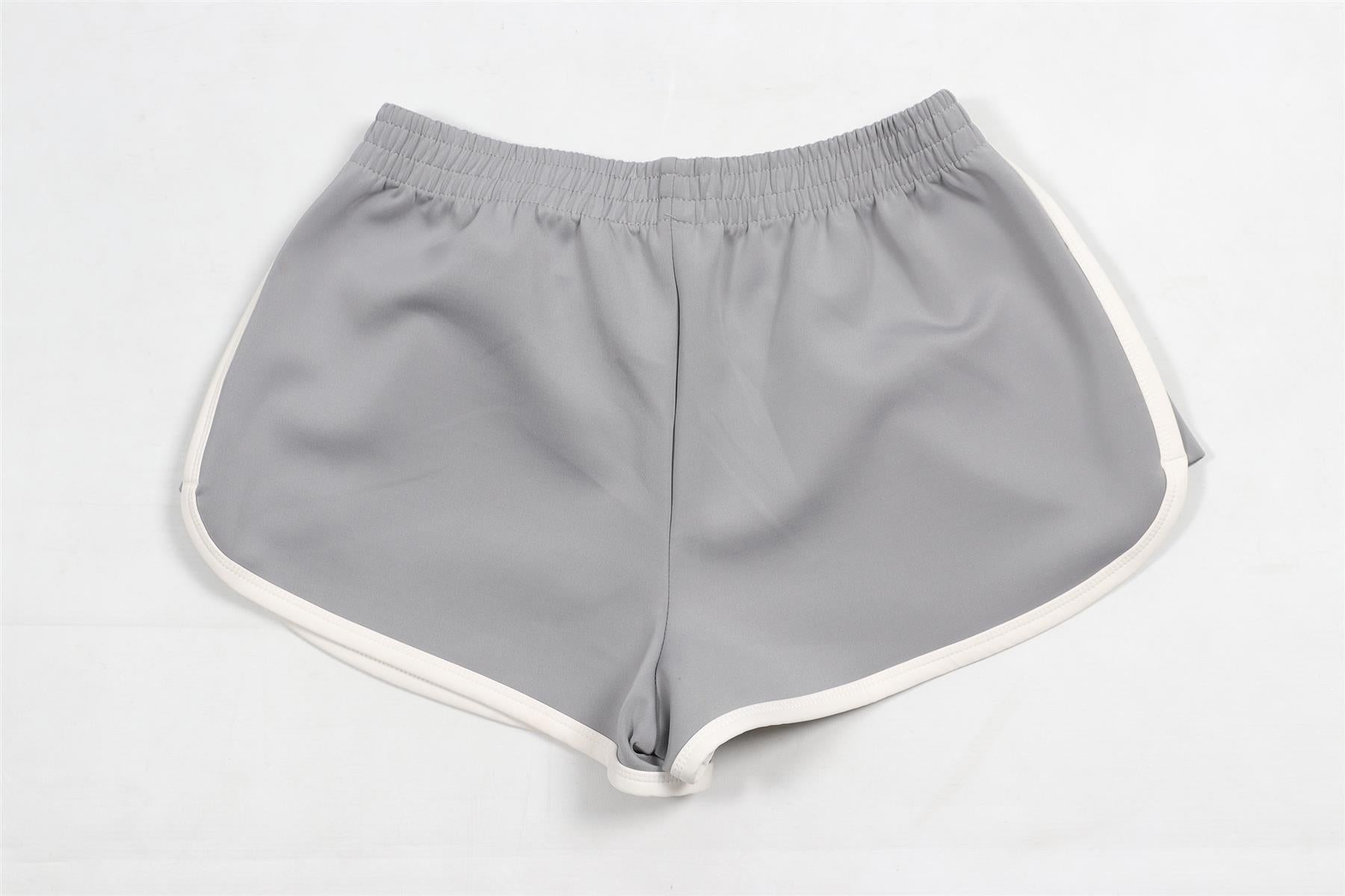 SKIMS GREY JERSEY SHORTS SMALL