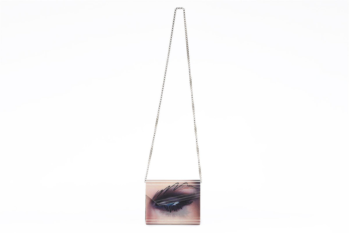 JIMMY CHOO MULTI CANDY ACRYLIC CLUTCH